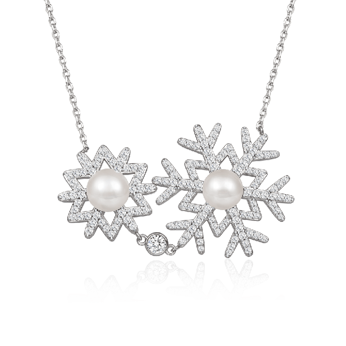 Snowflake Pendant Necklace