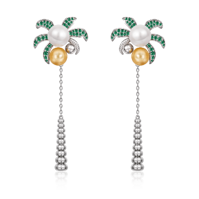 Coconut Tree Earrings