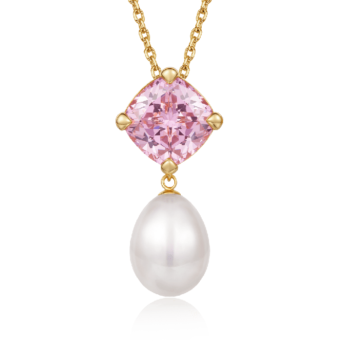 Pink Morganite Necklace