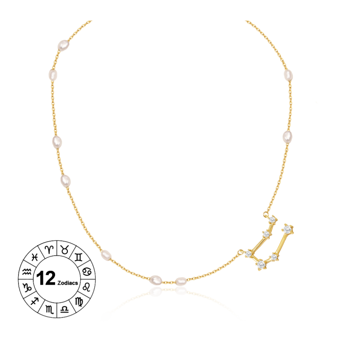 Gemini Zodiac Necklace