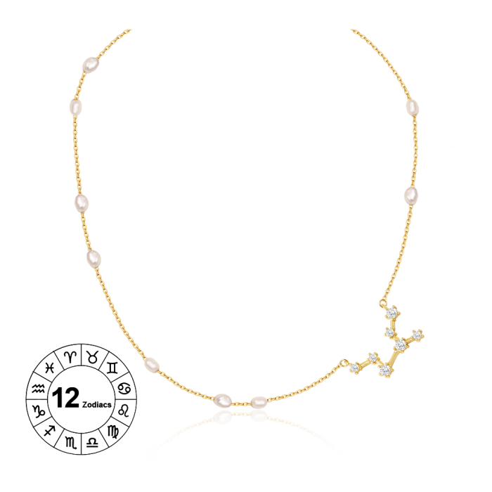 Virgo Zodiac Necklace