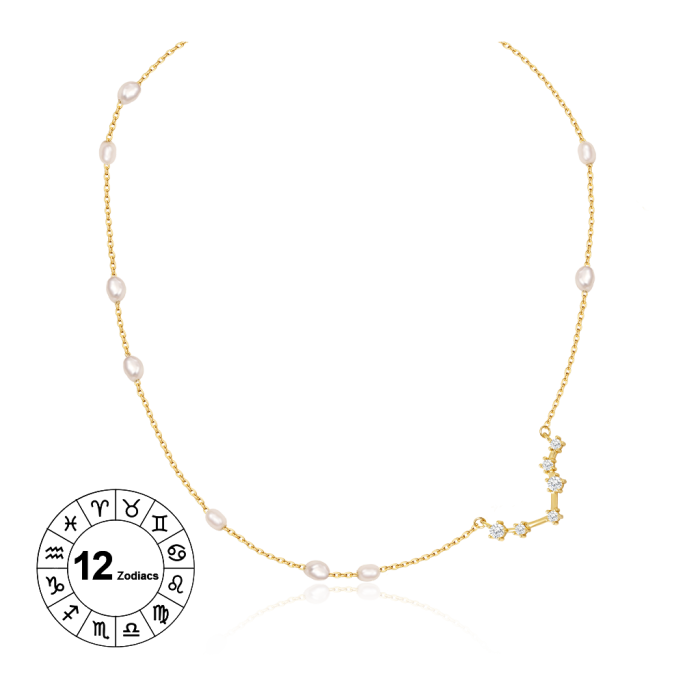 Libra Zodiac Necklace
