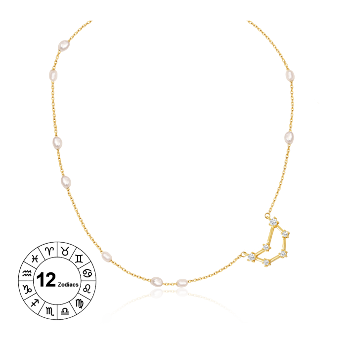 Capricorn Zodiac Necklace