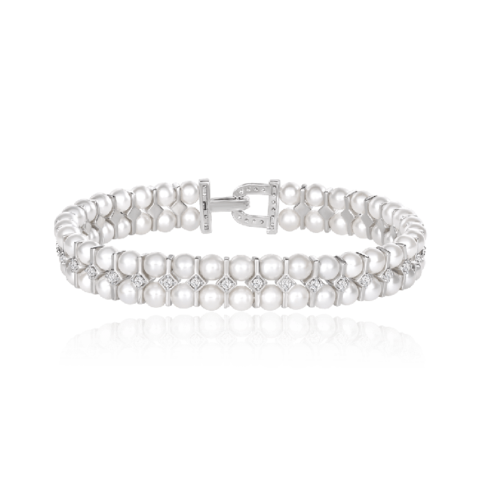 Double Layer Pearl Bracelet
