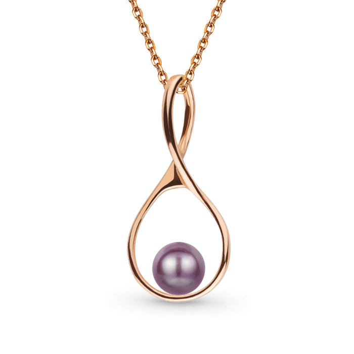 Twist Pearl Necklace