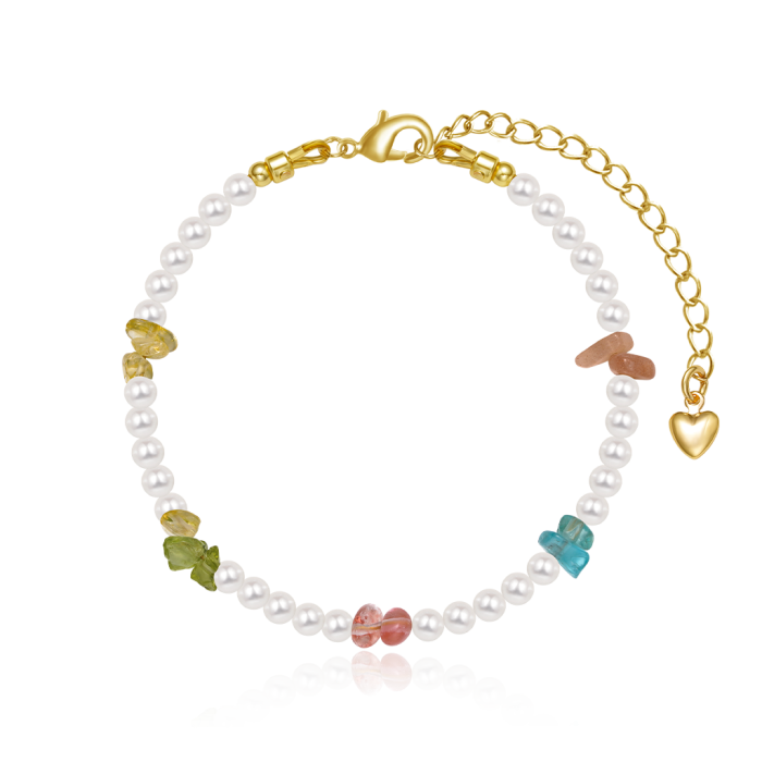 Multi Colored Stones Bracelet