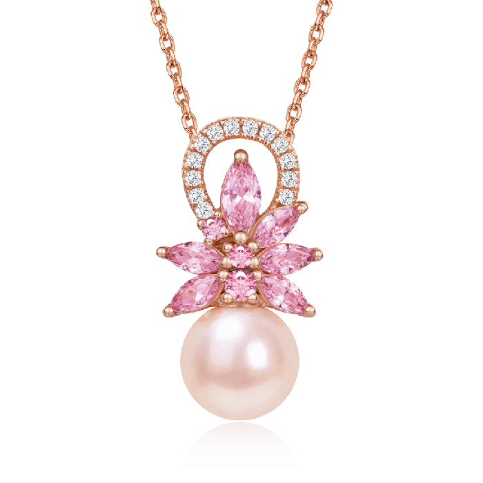 Pink Morganite Necklace