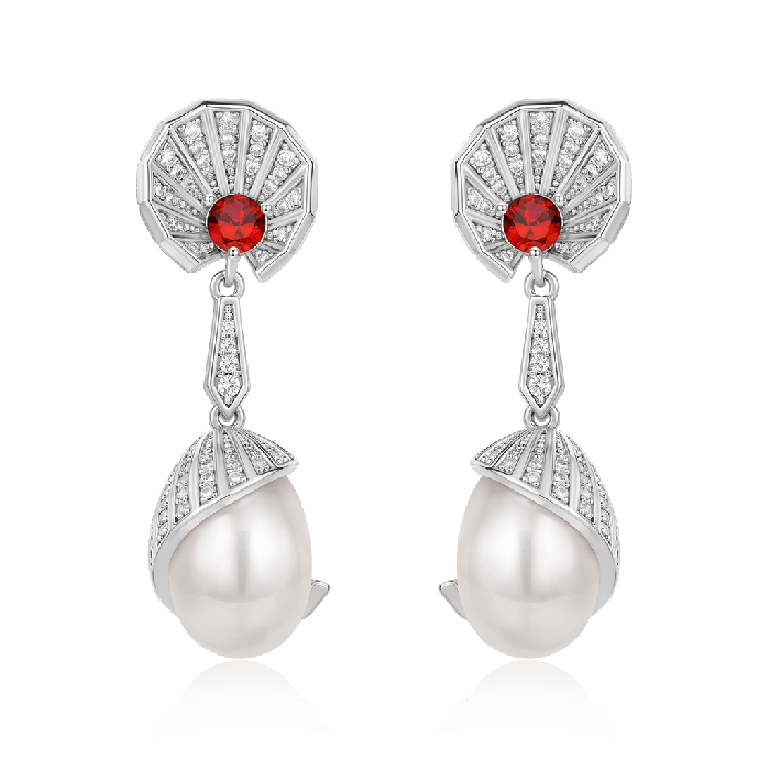 Spiral Drop Earrings