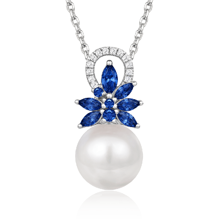 Blue Sapphire Necklace