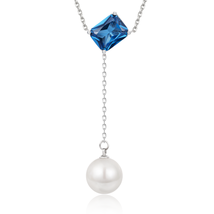 Blue Sapphire Necklace